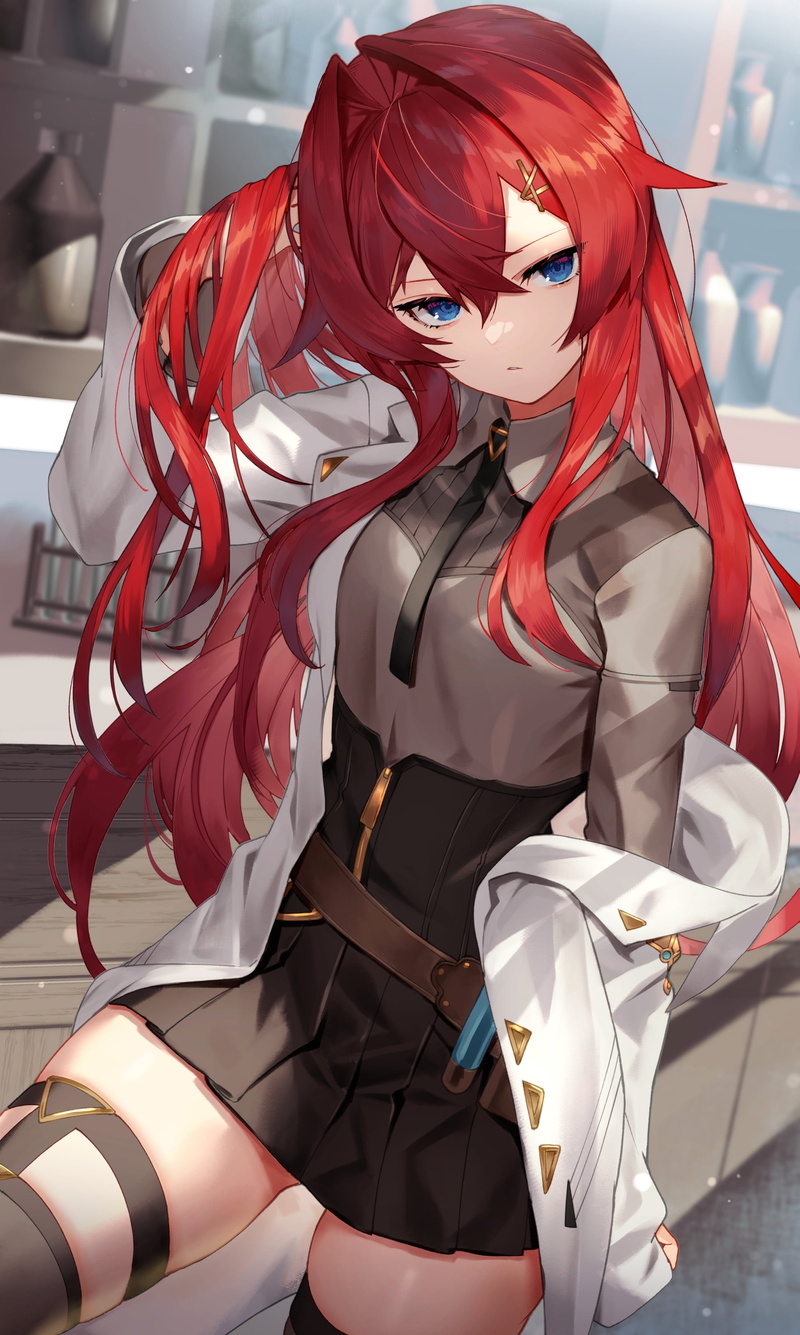Ange Katrina, redhead, Nijisanji, anime, Sco_ttie, 2K, anime girls