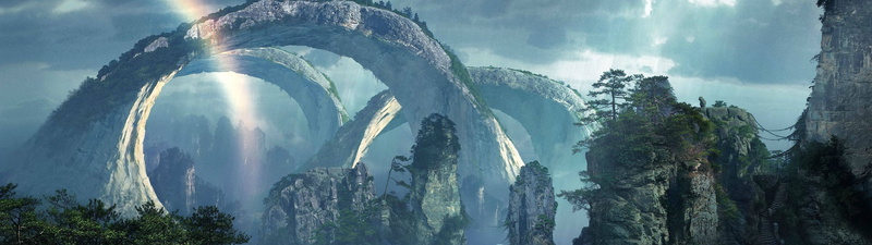 panoramic, 2K, owdlarrd, 3840x1080