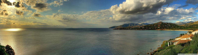 owdlarrd, 4K, panoramic, 3840x1080