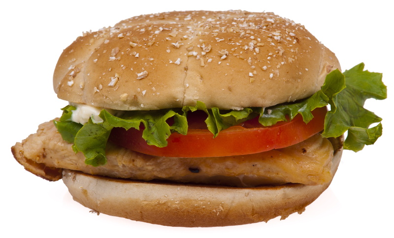 freshness, meal, chicken, burger, dinner, fat, white background, sandwich, lettuce, gourmet, beef, sesame, tomato, meat, fast food, studio shot, mcdonalds