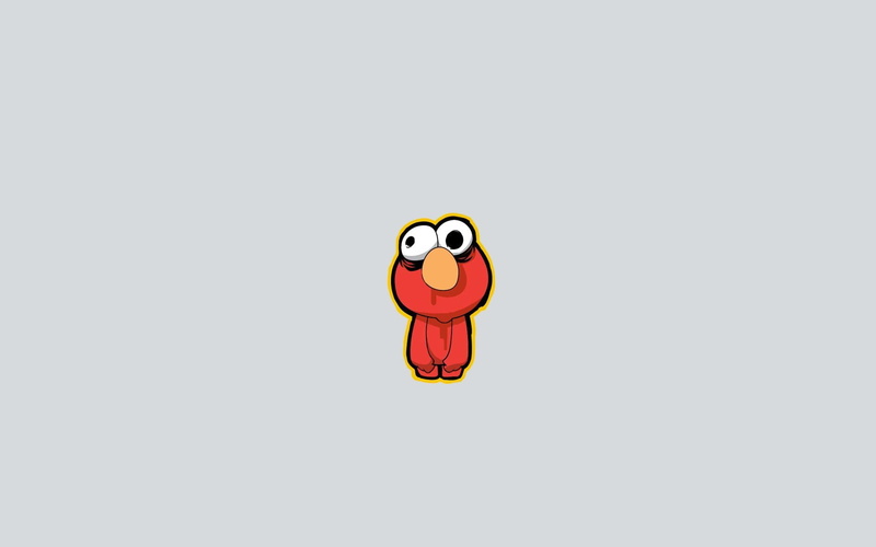 face, anthropomorphic face, smiling, representation, no people, Sesame Street, studio shot, Elmo, humor, copy space, creativity, single object, 1080P