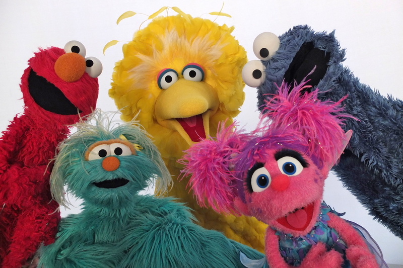 children, puppet, 4K, street, sesame, muppets, family, comedy
