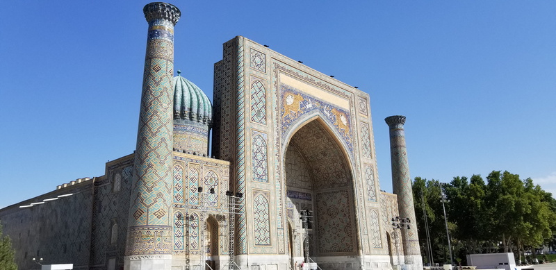 travel, ancient civilization, place of worship, built structure, 4K, history, madrasa, clear sky, religion, nature, architectural column, no people, monument