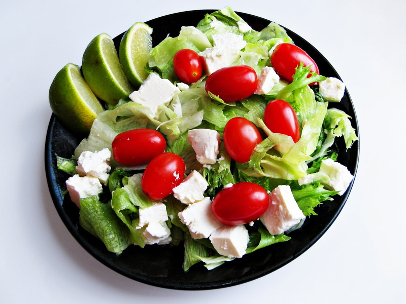fruit, no people, fruits, still life, tomato, healthy eating, food and drink, high angle view, vegetarian food, lettuce, plate, cheese, bowl, greek food