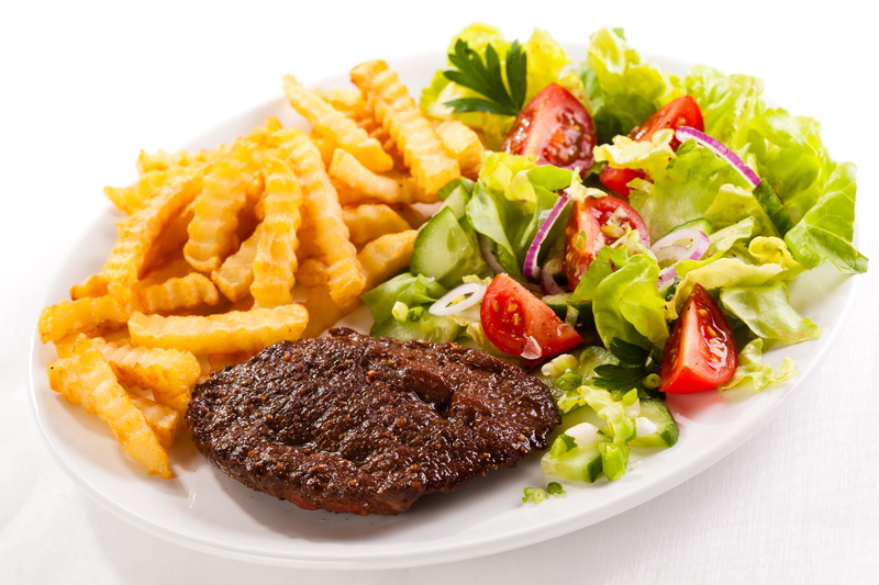 refreshment, tomato, red, onion, cucumber, green Color, isolated, grilled, barbecue, french Fries, vegetable, dinner, fruit, salad, ready-to-eat, healthy Eating