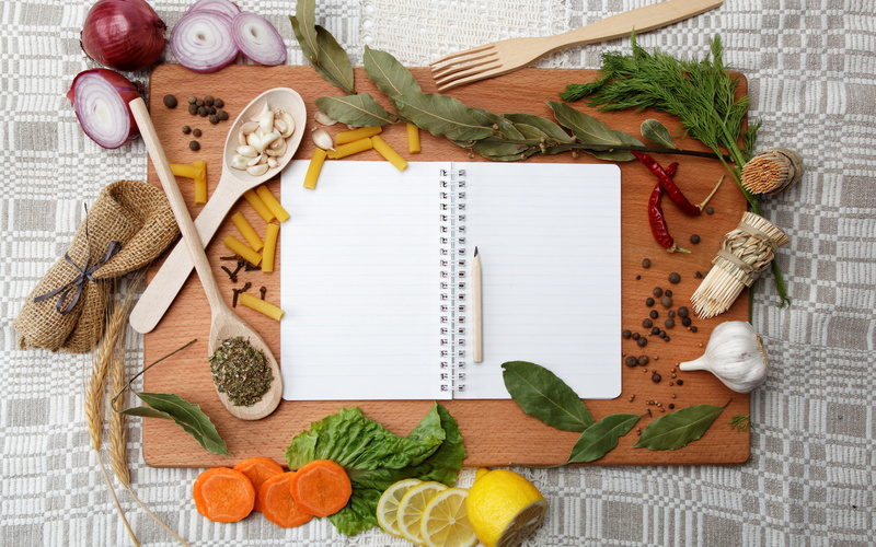 garlic, 1080P, bay, leaf, pencil, book, paprika, dill
