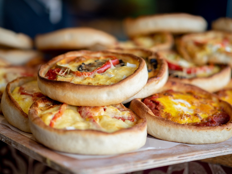 veggie, wooden, pastry, food and drink, 4K, brie, dough, deli, healthy eating, bakery, sandwich, bun, pizza, fast food restaurant, indoors, italian food
