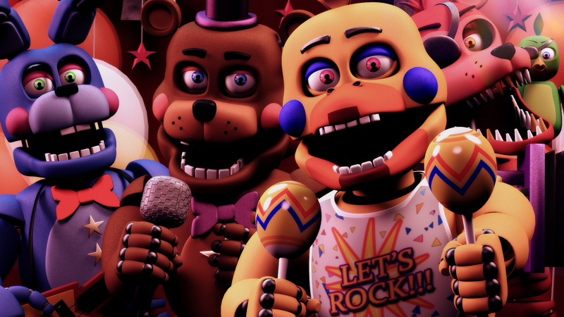 Freddy Fazbears Pizzeria Simulator, Five Nights at Freddys, 1080P