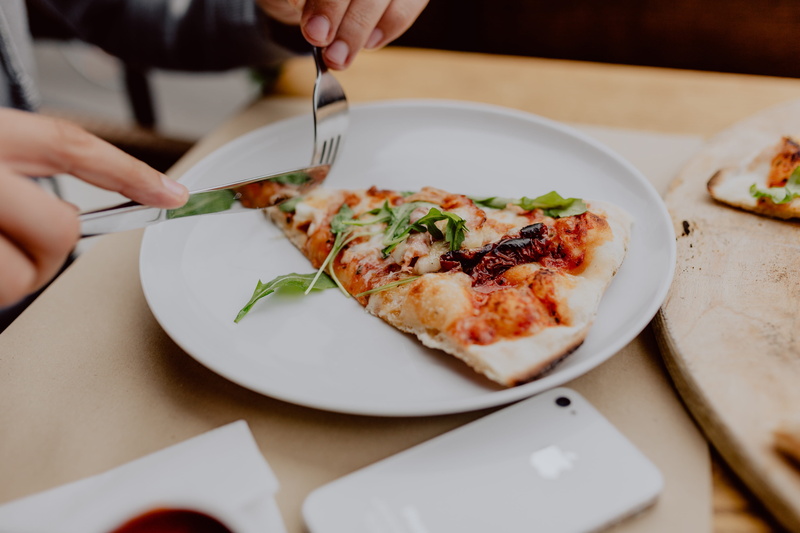 pizza, eating utensil, italian, food, delicious, garnish, cheese, cozy, healthy eating, eating, kitchen utensil, hungry, meal, restaurant, italian food