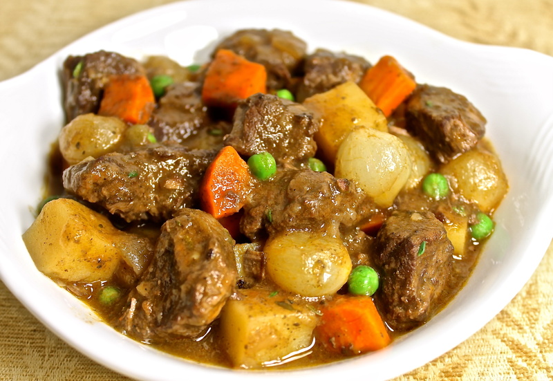 food and drink, beef, prepared potato, freshness, herb, close-up, potato, stew, wellbeing, food, root vegetable, carrot, indoors, ready-to-eat, table, red meat