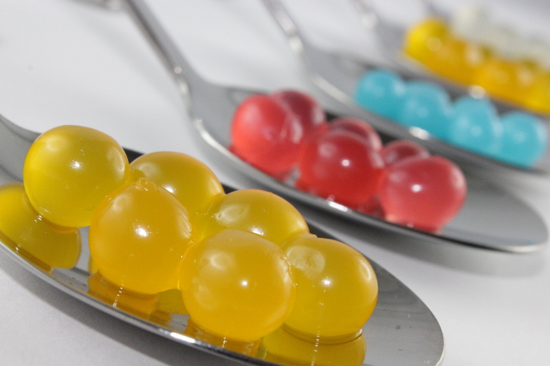 dieting, variation, food and drink, beads, juice, excess, 5K, pill, multi colored, gastronomy, stainless, capsule, color, medicine, indoors, molecular gastronomy