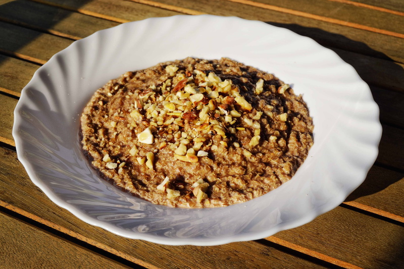 temptation, granola, vegetarian, fresh, baked, delicious, breakfast, directly above, no people, superfood, carbs, quinoa flakes, moka porridge, seed, coffee