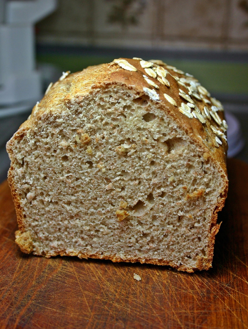 loaf of Bread, wellbeing, brown bread, food, brown, spelt bread, wood - Material, table, close-up, bakery, indoors, freshness, baked goods, cutting board