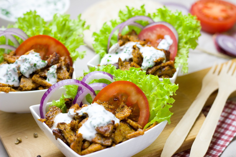 mini, eat, vegan, enjoy, ready-to-eat, no people, indoors, greek food, dip bowl, food, kitchen utensil, snack, meat, feed, bowls, wellbeing, gyros, food and drink