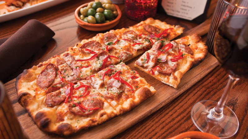 meat, freshness, pizza, food, processed meat, flatbread, dish, cutting board, indoors, no people, european food, unhealthy eating, food and drink, wine