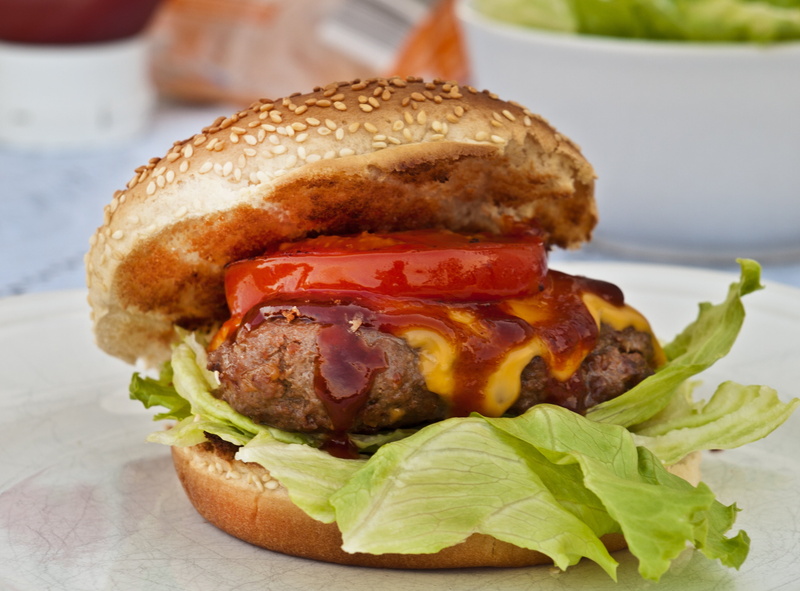 sesame, unhealthy Eating, ready-to-eat, bread, french Fries, patty, ketchup, food And Drink, barbecue, sauce, large, temptation, close-up, fast Food, bun
