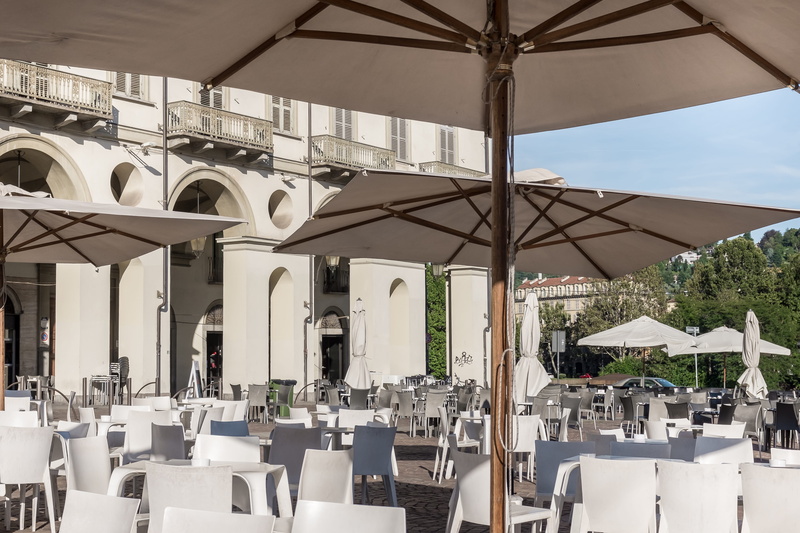nature, cafe, food and drink, stone, outdoors, building exterior, parasol, sidewalk, summer, sunlight, dinner, city, chair, dining, food, architecture