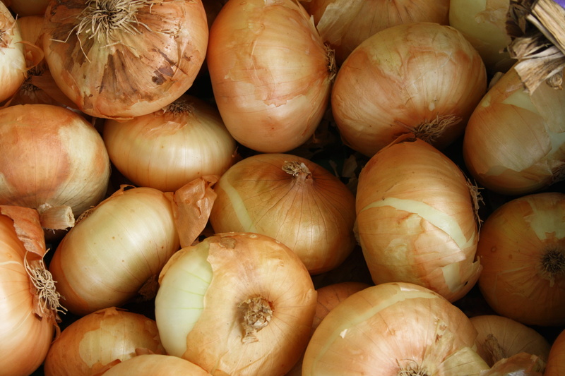eat, still life, freshness, backgrounds, orange, onions, 4K, no people, market, for sale, ripe, food, healthy eating, raw food, homegrown produce, high angle view