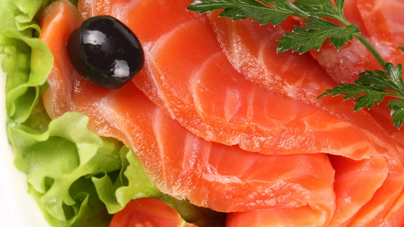 1080P, trout, fish, olive