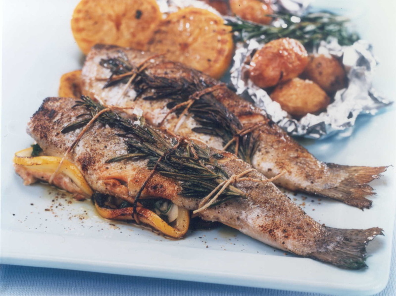 trout, 720P, meat, fish, seafood