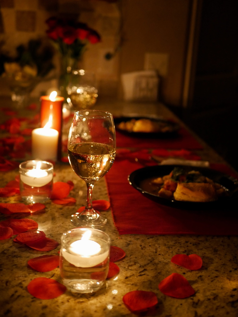 united states, table, heat - temperature, glass, food, celebration, love, romantic, candle, plate, close-up, glowing, candles, illuminated, indoors