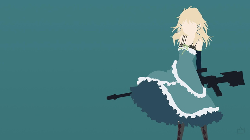 black, black bullet, sprout, bullet, tina sprout, tina, minimalism, 1080P