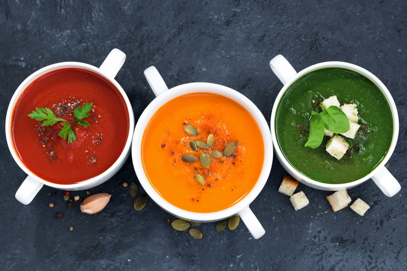 spinach, seeds, tomato, 1080P, pumpkin, soup