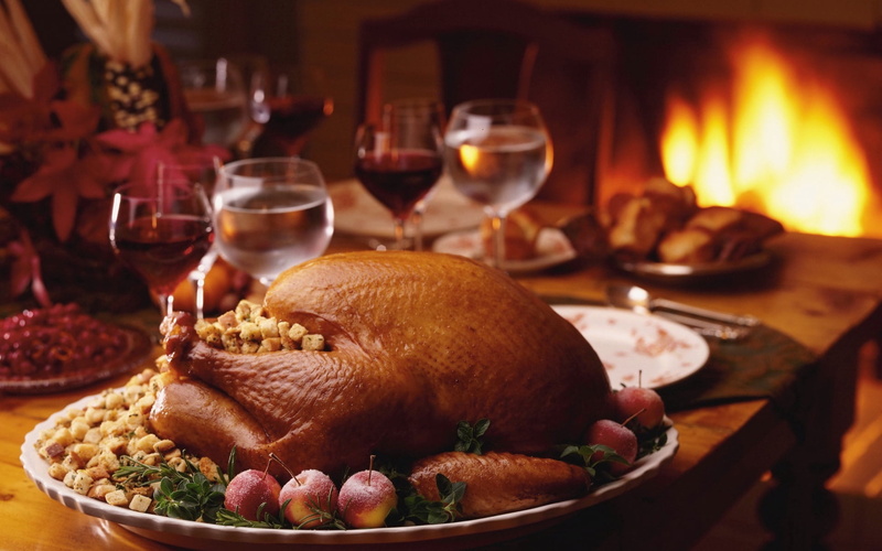 dark, roast Turkey, decoration, close-up, ready-to-eat, food, red, grilled, turkey - Bird, gourmet, flame, christmas, drink, alcohol, still Life, dinner