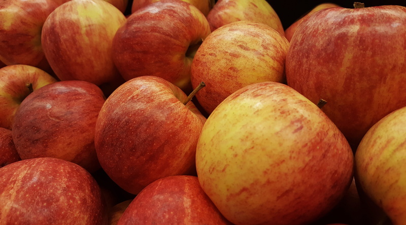 pick, food, market stall, gala apples, large group of objects, crunchy, freshness, 5K, organic, abundance, produce, red, no people, market, Apples, Gala