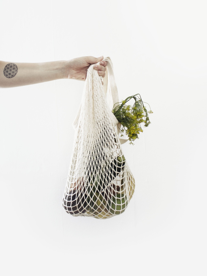 nature, fresh, backgrounds, minimal, sustainability, elegance, adult, 2K, close-up, females, person, single Object, fruit, white, vegan, zero waste, textile
