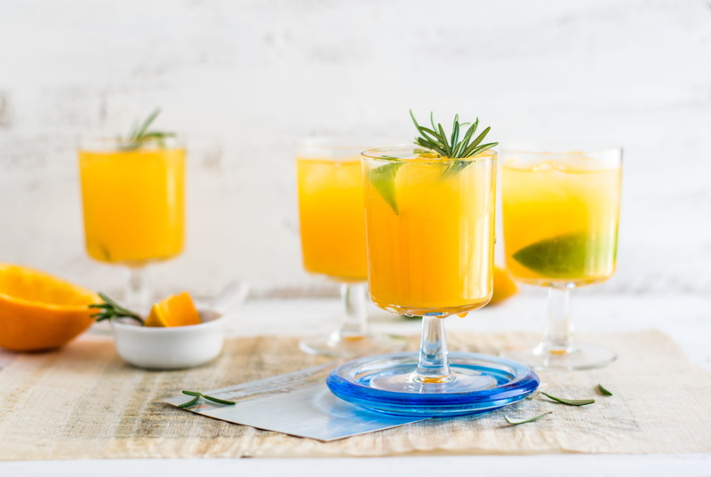 minimal, household equipment, freshness, juice, glass, wellbeing, fresh, drinking, food presentation, crockery, cold drink, orange color, indoors, glasses