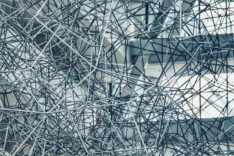 tangled, spider web, modern, backgrounds, triangle, parliament, close-up, low angle view, fractal, abstract, doodle, connection, 5K, ornament, modern art