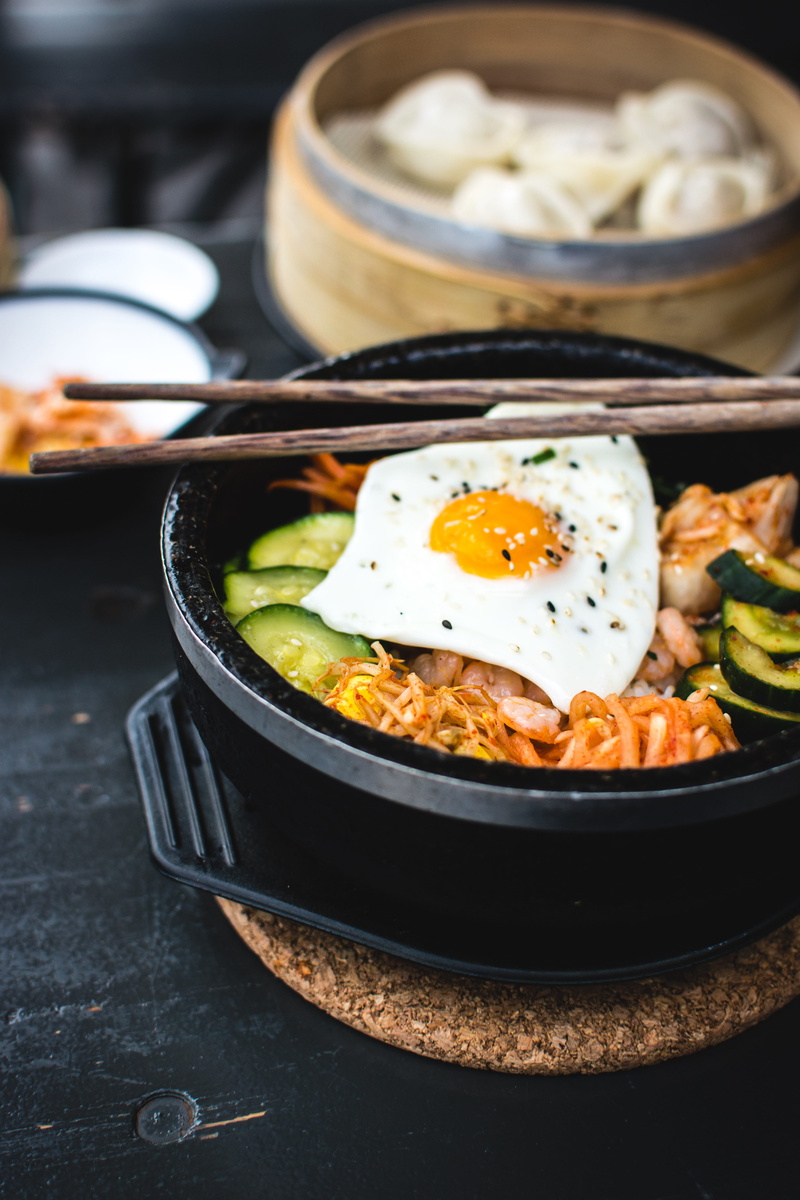 rustic, cooked, table, traditional, freshness, 5K, close up, japanese food, YamYam, indoors, breakfast, food, vegetable, Korean, eggs, temptation, fried egg