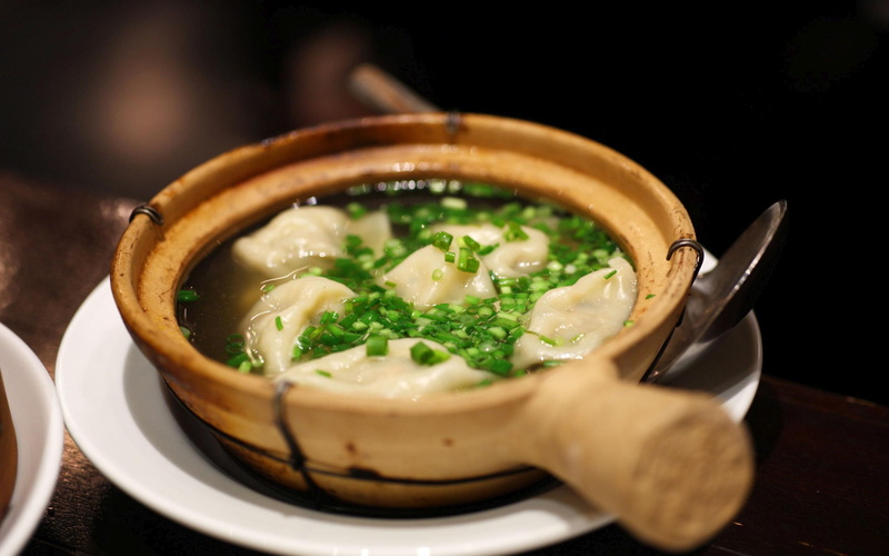 2K, wanton, photography, soup, 2560x1600, tofu