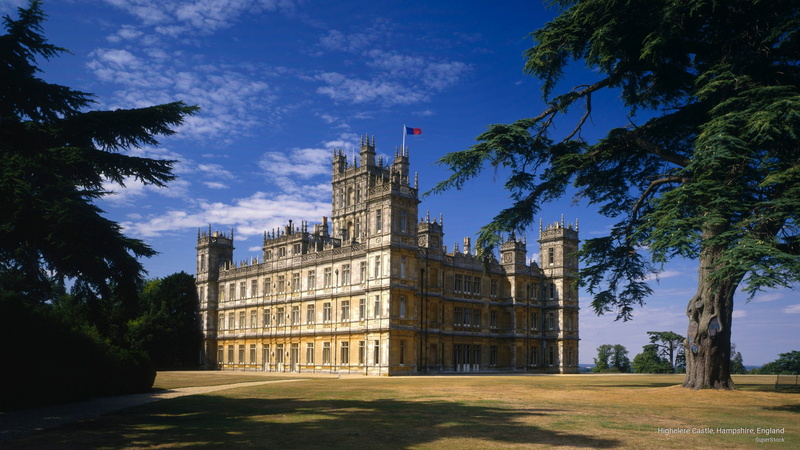 hampshire, 2K, highclere, castle, Architecture, england
