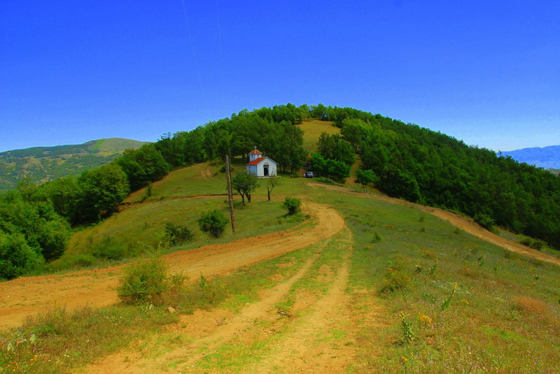 summer, white, fields, 1080P, macedonia, countryside, ed, nature, house, nature and landscapes