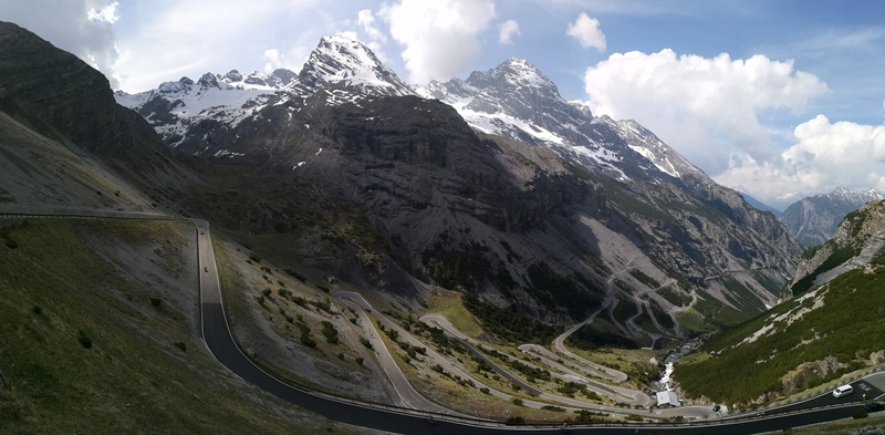 mtb, snow, stelvio, mode of transportation, mountain range, valley, mountain, environment, beauty in nature, sky, road bike, field, gray, travel, photo