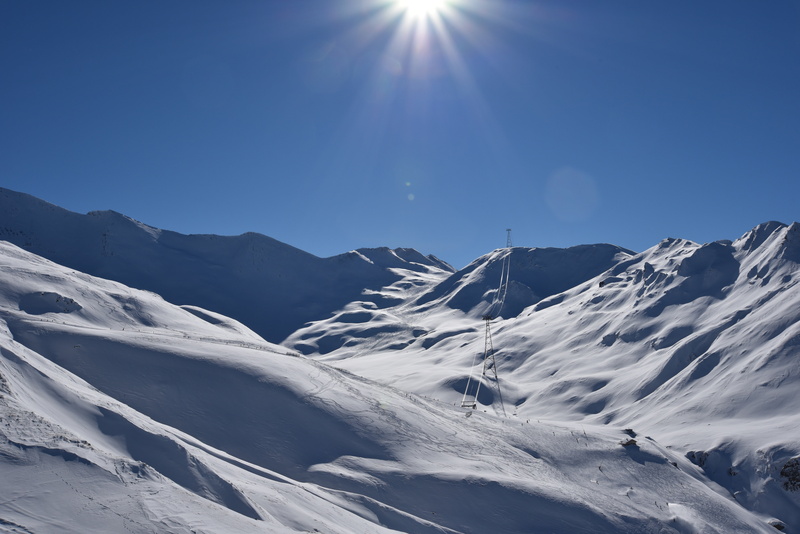 panorama, switzerland, outdoors, mountain Peak, tranquility, european Alps, beauty in nature, sunlight, 5K, blue, ice, scenics, lens flare, snow, bright