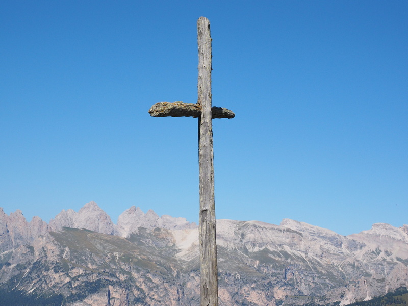 sas di mezdi, blue, sella pass, 4K, belief, scenics - nature, sas rigais, arid climate, mountain, torkofel, spirituality, clear sky, outdoors, gran odla