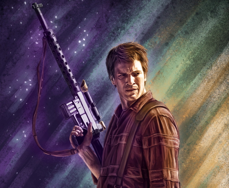 Nathan Fillion, captain reynolds, the series, firefly, 1080P, Malcolm Reynolds