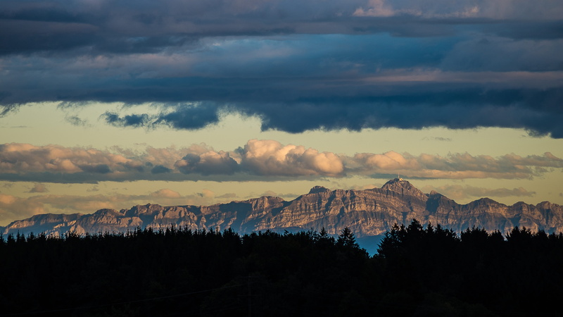 clouds, switzerland, plant, alpine, 4K, säntis, tranquility, dramatic, mountain peak, beauty in nature, panorama, scenics - nature, cloud - sky, non-urban scene