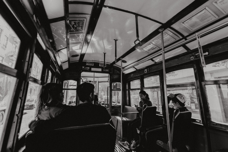 lifestyles, old, lisbon, architecture, vehicle interior, train - vehicle, crowd, portugal, women, rail transportation, tram 28, adult, tram, men, mode of transportation