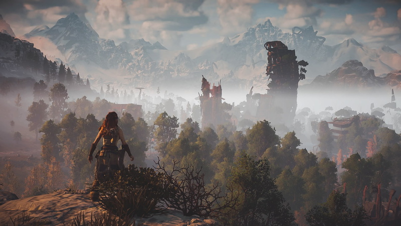 1080P, Aloy (Horizon: Zero Dawn), Horizon: Zero Dawn, video game characters, horizon zero dawn, screen shot, video games