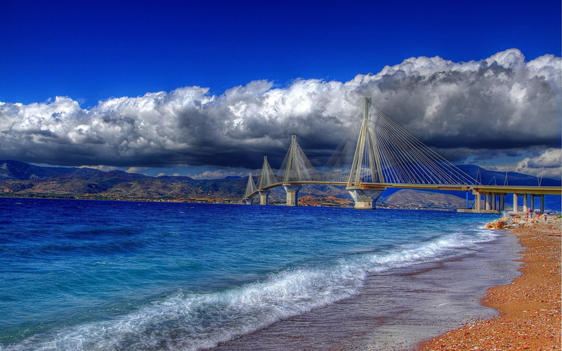 HDR, 1080P, landscape, Greece