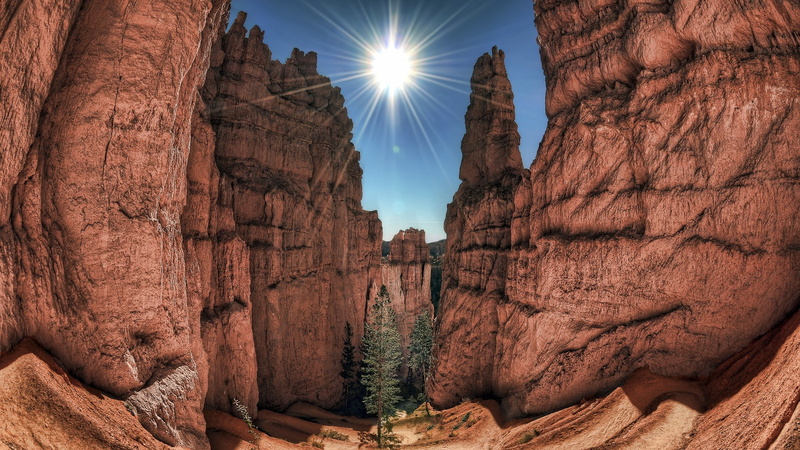 mountains, HDR, 1080P