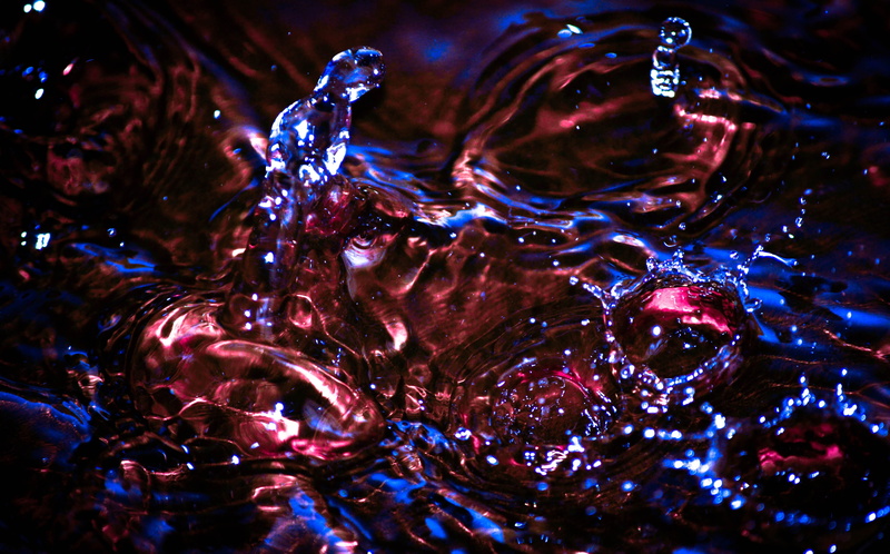 nature, photography, high angle view, rippled, context, splashing, indoors, motion, backgrounds, 4K, blue, liquid, closeup, splash, drop, freshness, reflection