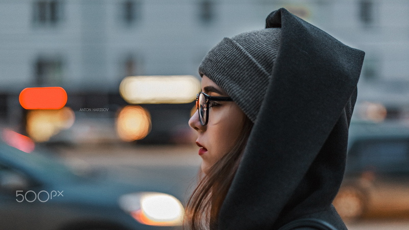 720P, young women, looking, architecture, looking away, one person, 500px, women with glasses, hat, women outdoors, headshot, women, close-up, outdoors