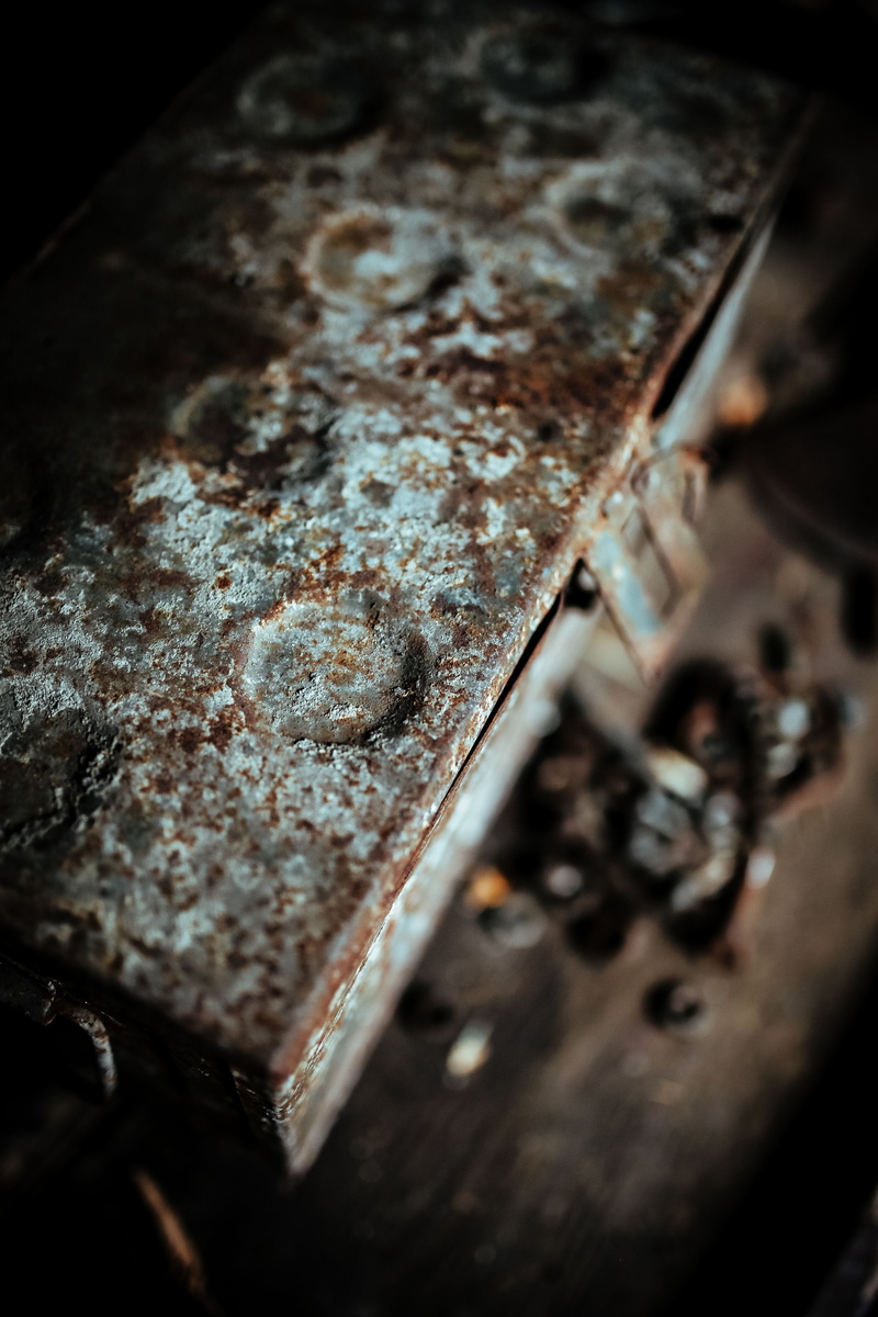 close-up, equipment, day, bad condition, dust, damaged, run-down, wood - material, no people, indoors, box, selective focus, food, dirty, still life, boxes