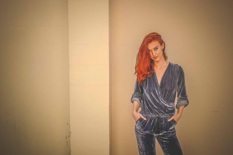 fashionable, indoors, young adult, wearing, one person, portrait, pose, front view, dyed hair, 5K, fashion, lady, long hair, contemplation, beautiful