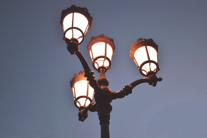 5K, night, antique, street lamp, light - natural phenomenon, lampshade, ville, old, low angle view, nature, lamp post, electric lamp, dusk, vieux lampadaire